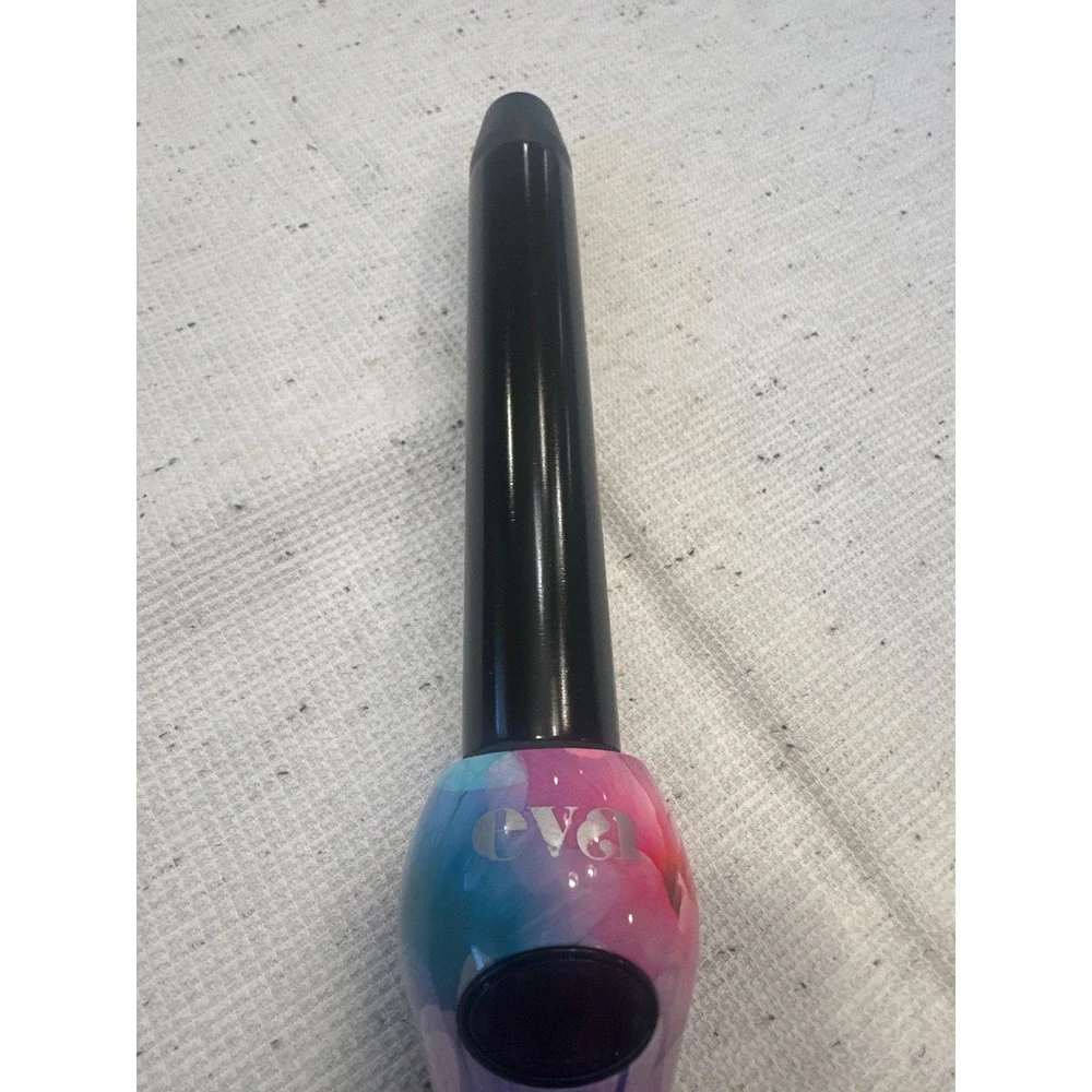 Eva NYC Floral Ceramic Curling Wand Hair Stylist healthy Tool 1